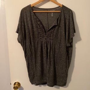 Gap linen blend top